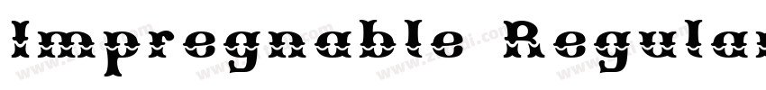 Impregnable Regular字体转换